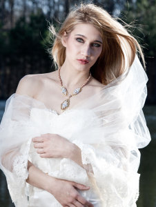 Cheryl King Couture Veils, Stunning veil shown