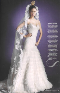 Cheryl King Couture French Lace Veils and Mantillas