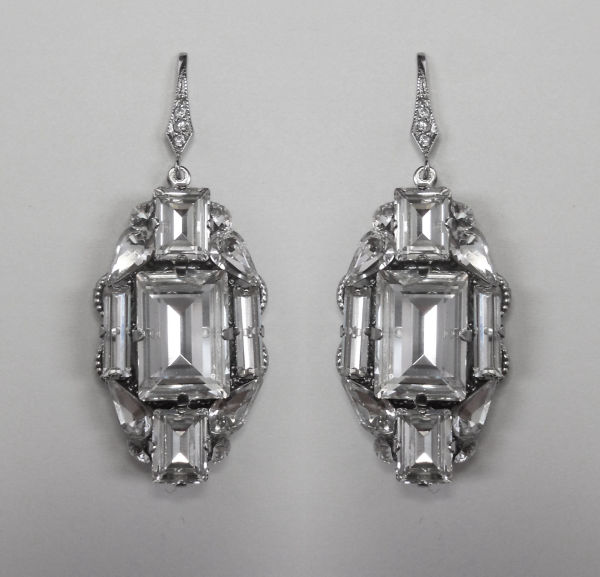 Luxury earrings by Cheryl King Couture