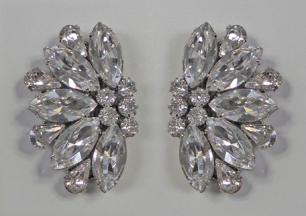 Designer earrings by Cheryl King Couture