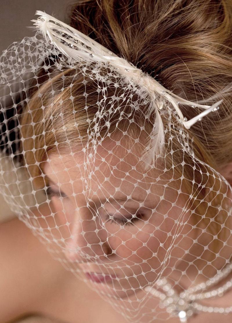 Cheryl King Couture Birdcage Veils